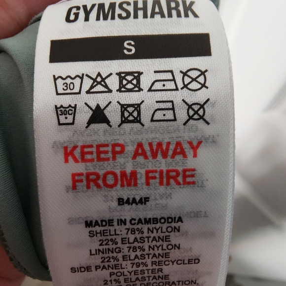 New Without Tags Gymshark Whitney Simmons Dress - Leaf Green Size Small - Picture 11 of 11